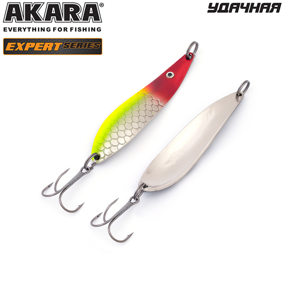Блесна колебалка Akara Expert Удачная 80 мм 18 гр. 12/SIL