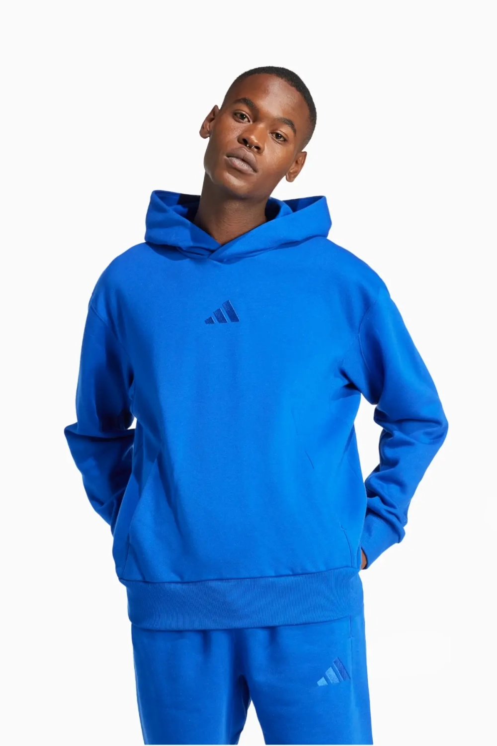 Кофта adidas All SZN Fleece - синий