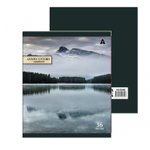 Тетрадь 36 л., А5, клетка, Alingar "Good nature", скрепка, офсет, мелованная бумага, 5 дизайнов в пленке т/у