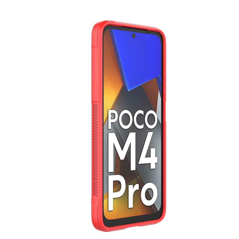 Противоударный чехол Flexible Case для Xiaomi Poco M4 Pro 4G