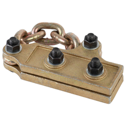 WDK-0207 Захват кузовной с цепью. Размеры губок 50x130 мм