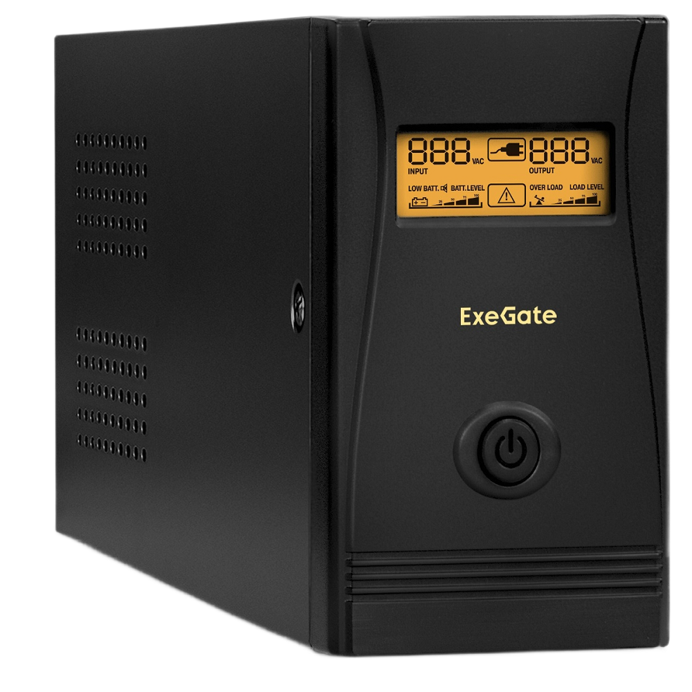 Источник бесперебойного питания  Exegate SpecialPro Smart LLB-650.LCD.AVR.4C13.RJ.USB