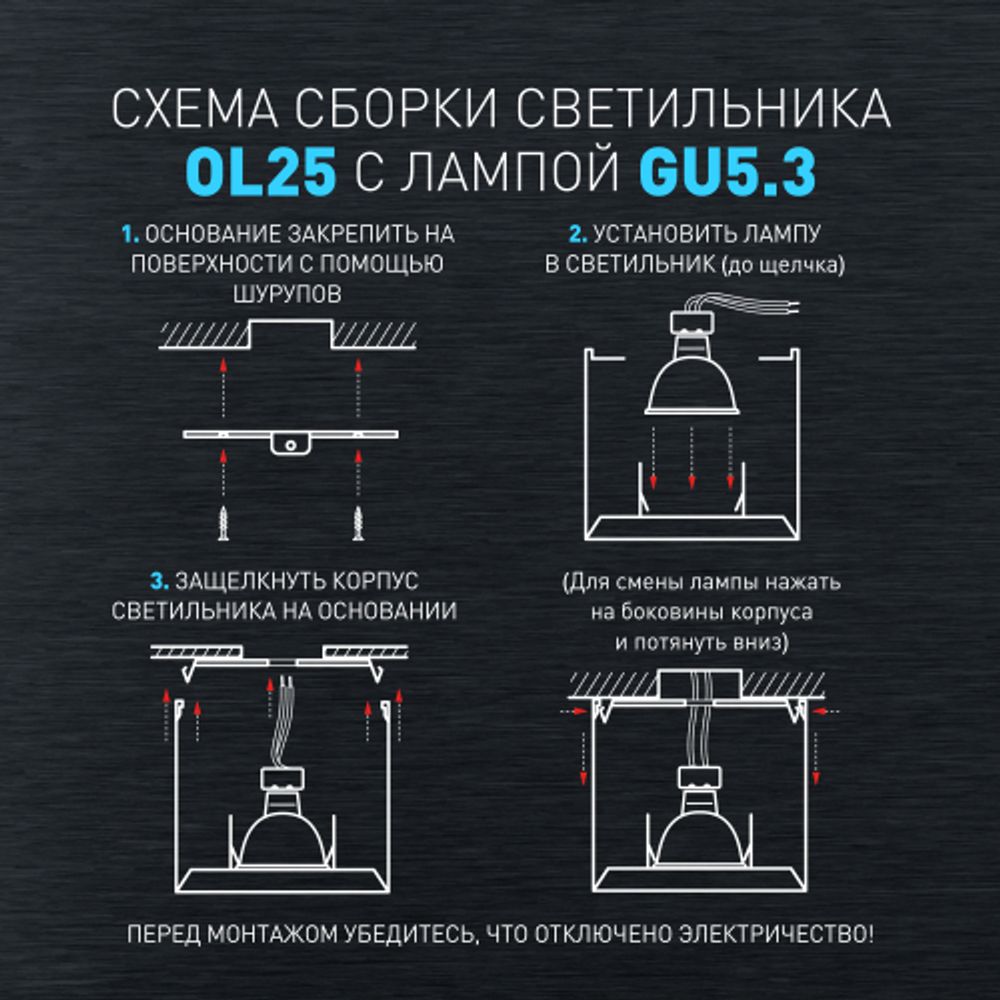 Светильник настенно-потолочный спот ЭРА OL25-1 WH MR16/GU5.3, белый, поворотный