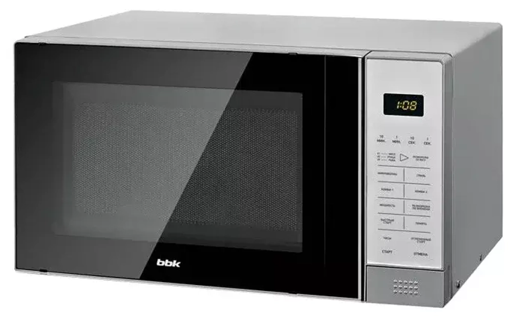 Микроволновая печь BBK 20MWG-736S/BS, серебристый