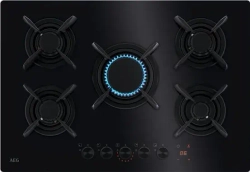 Встраиваемая газовая варочная поверхность AEG HKB75453NB