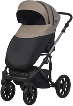 Детская коляска Riko Nano Thermo Ecco 3 в 1 с автокреслом Rant Cruise Grey 04 Cappucino (капучино)