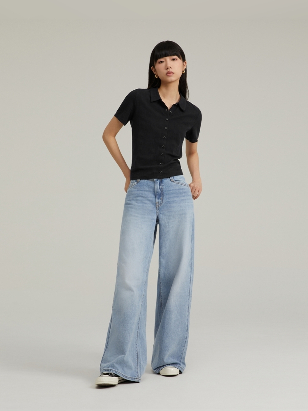 Женские свободные прямые джинсы Levi's '94 Baggy Wide Leg A5929-0037