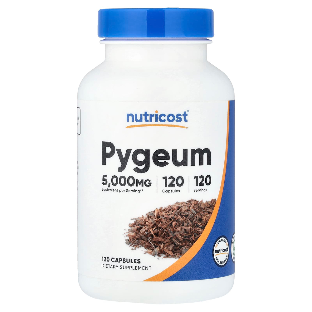 Nutricost, Pygeum, 5000 мг, 120 капсул