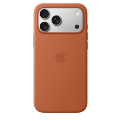 Чехол Apple Silicone Case с поддержкой MagSafe для iPhone 17 Pro Max, Terra Cotta