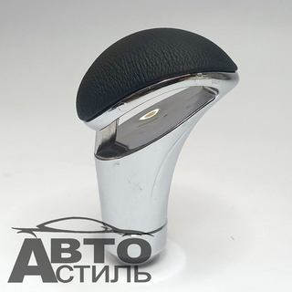 Ручка КПП  декоративная "Coolpart"- AC-141SLBL Silver-Black