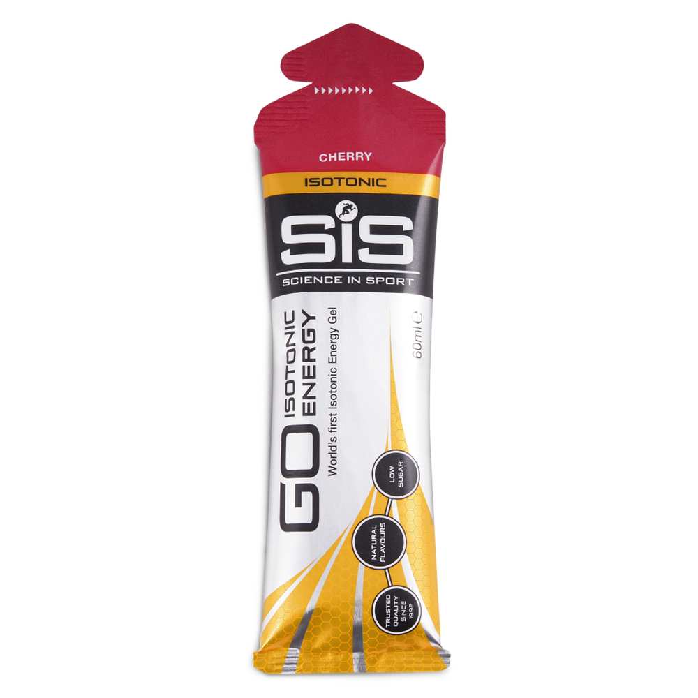 Гель энергетический SIS Go Isotonic Gel, Вишня, 60мл 4шт