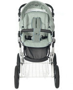 Детская коляска Indigo Barbara 21 Classic 3 в 1 с автокреслом Avionaut Cosmo Ba02 шалфей