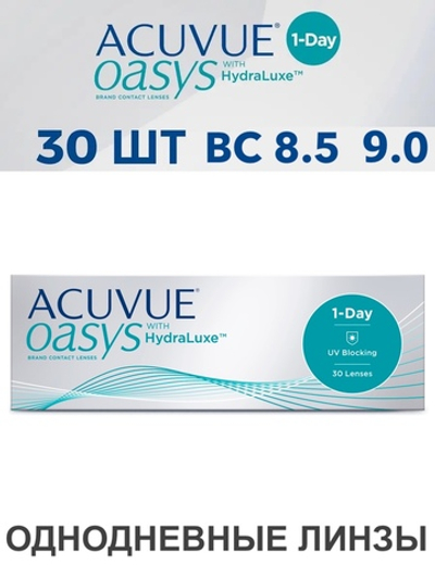Однодневные контактные линзы Acuvue Oasys 1-Day (уп. 30 линз)