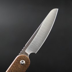 Rapax Mimi Brown Micarta Satin