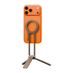 Складная металлическая подставка-трипод MagSafe Uniq Arcus Подставка из алюминия с силиконовыми накладками и встроенным карабином