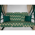 Элегант люкс ромб зеленый диван прямо