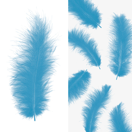Перья морская волна 30 шт