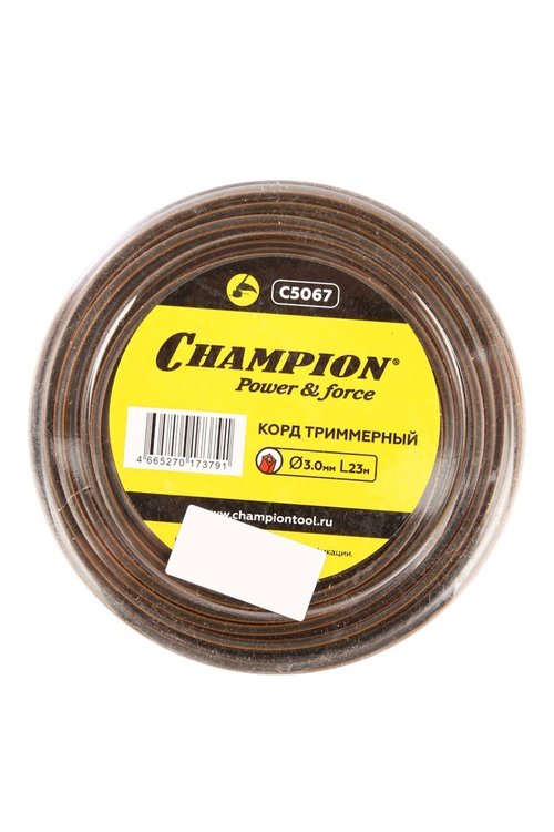 Леска CHAMPION Nylplus Square 3,0*23 м (квадрат)   C5067