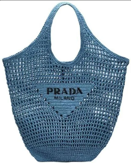Женская сумка-тоут PRADA RAFFIA
