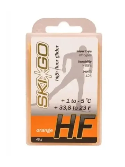 SkiGo HF Orange +1 до -5°C (для нового мелкозерн. снега)