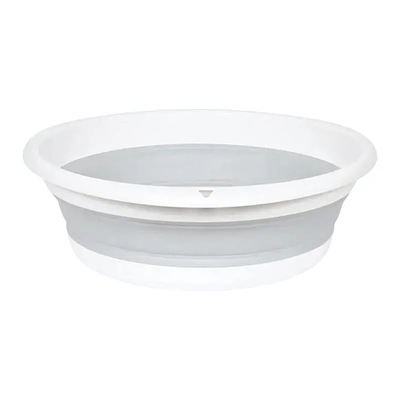 Таз ФЛЕКС 15л складной Смоки (комплект 5 шт)