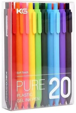 Набор гелевых ручек Xiaomi KACO Pure Plastic Gel Ink Pen K1015