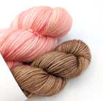 Носочная пряжа, набор, цвет "Карамель"