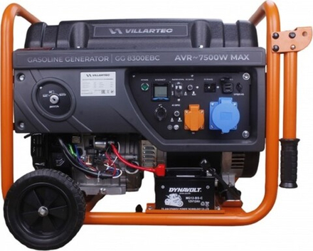 Генератор бензиновый VILLARTEC GG 8300 EBC 2102830100