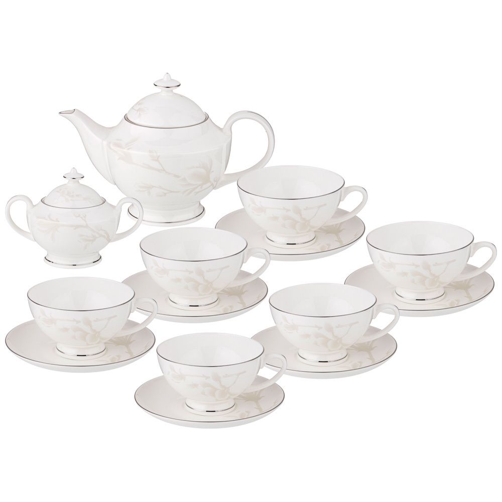 ЧАЙНЫЙ СЕРВИЗ LEFARD "МЕДИССОН" НА 6 ПЕP. 14 ПР. 1200/300/250 МЛ (КОР=2НАБ.)