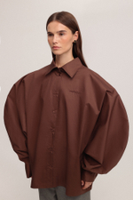 Рубашка O-силуэта