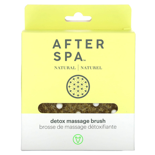AfterSpa, массажная щетка, для детоксикации, 1 шт.