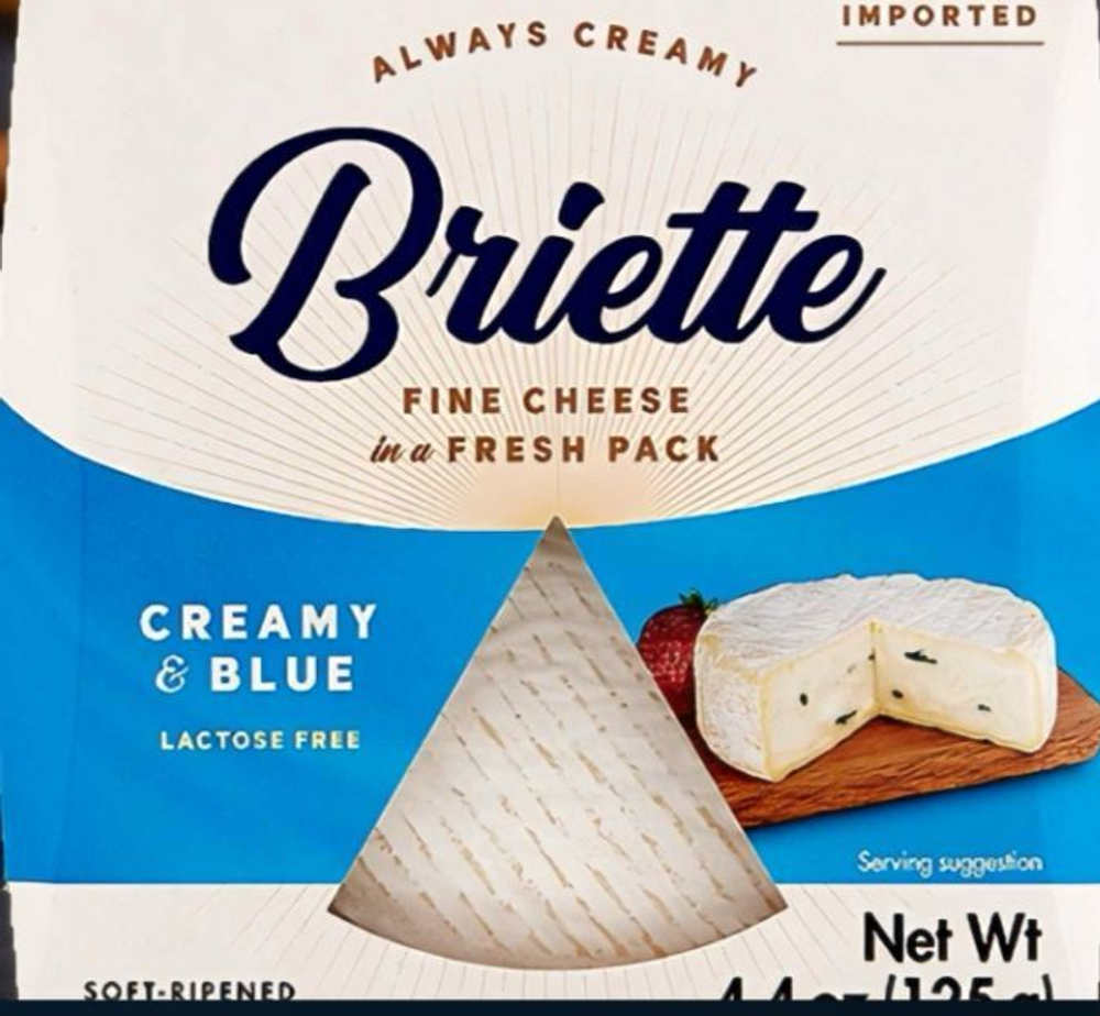 Бри Бриетт (Briette Creamy blue), 125 гр