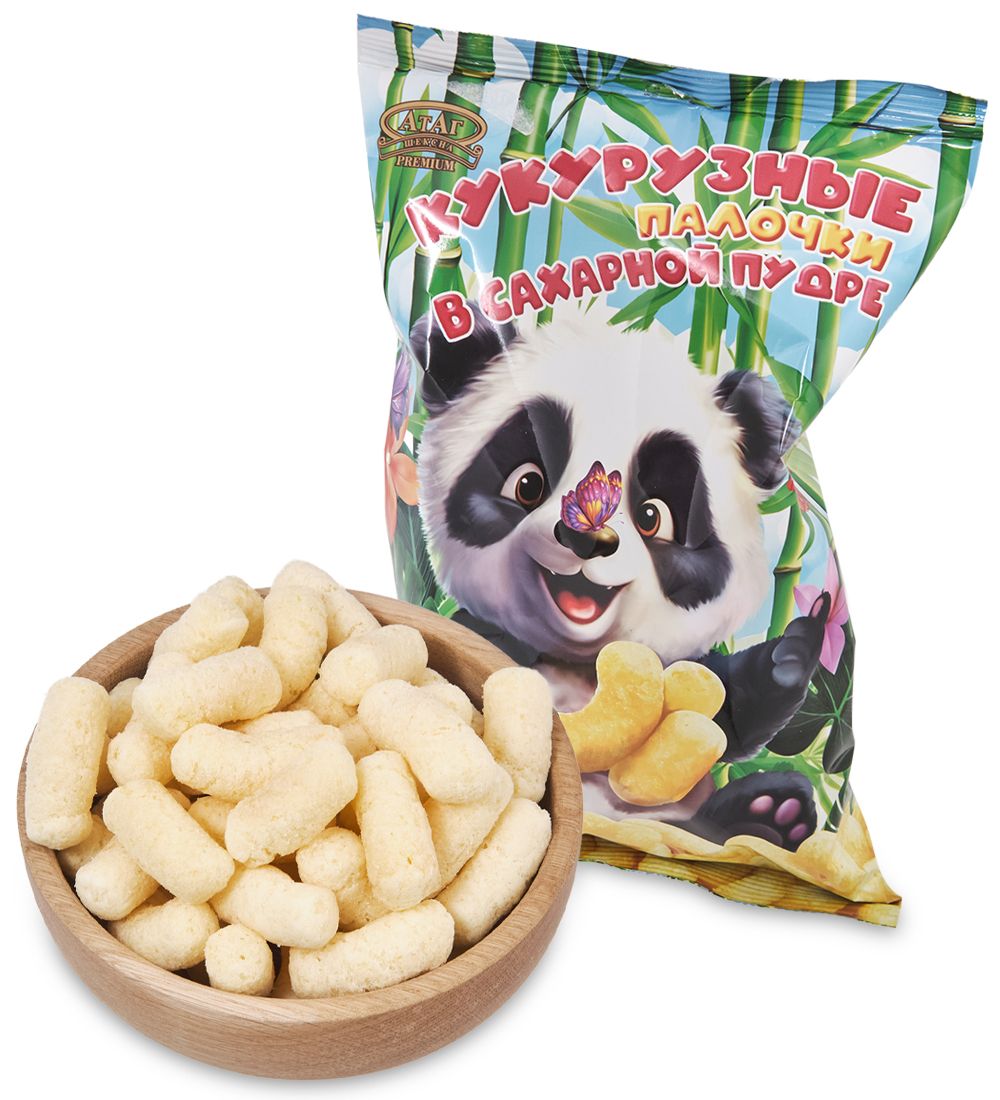 AT-112 Кукурузные палочки в сахарной пудре 140 гр