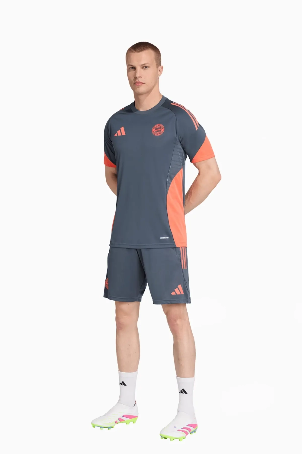 Футболка adidas FC Bayern 25/26 Training - серый