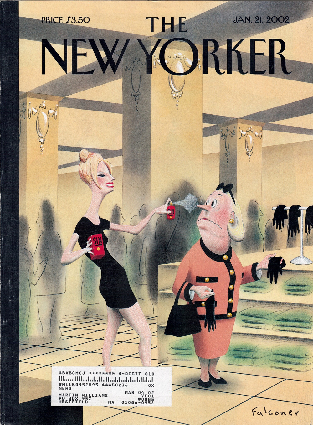 Журнал The New Yorker 21-01-2002