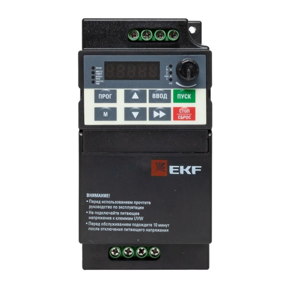 Преобразователь частоты 0,75 кВт 1x230В VECTOR-80 EKF Basic