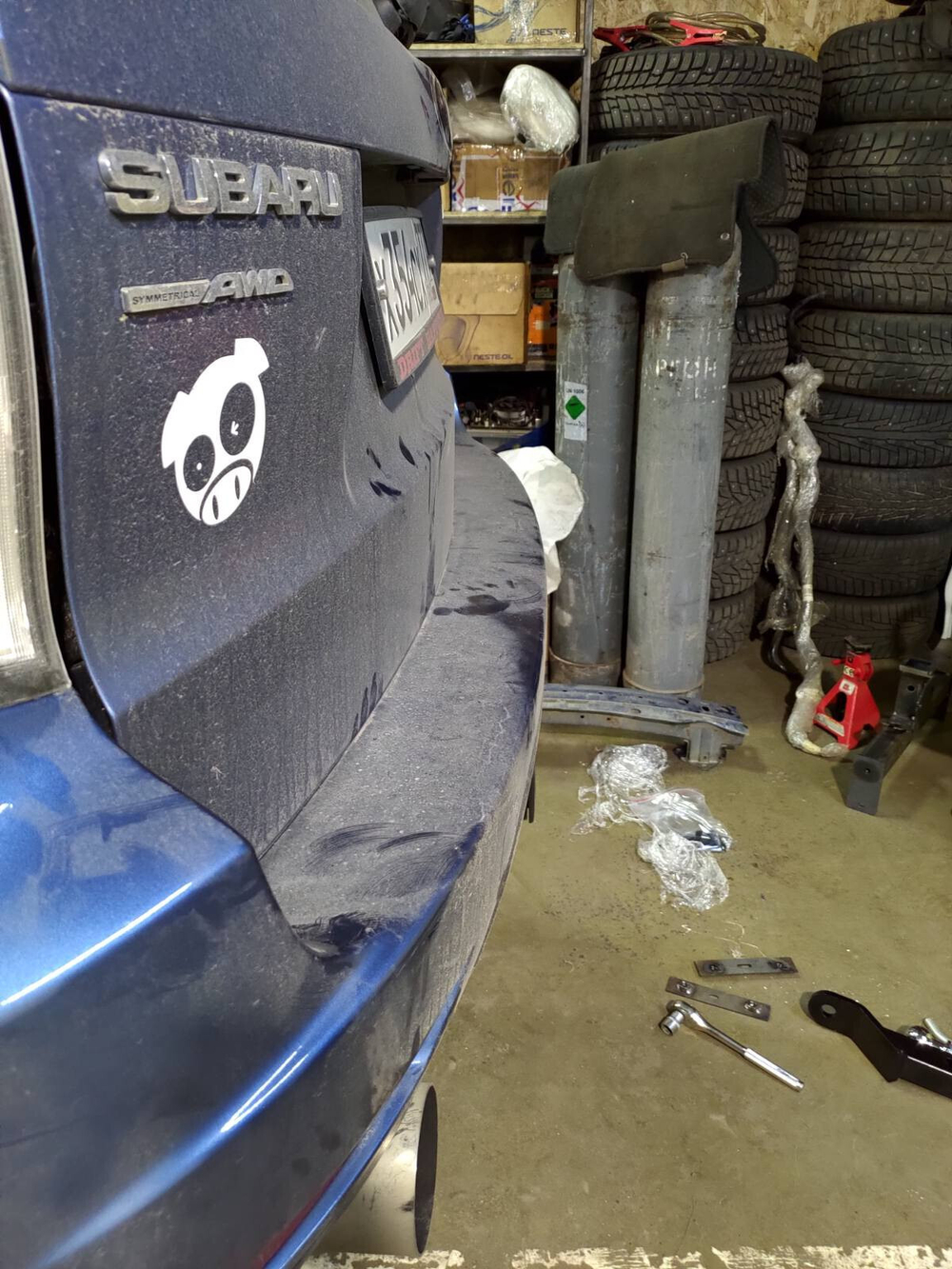 Фаркоп с элект. Smart, на Subaru Forester FA 0210-E (с 2007 по 2013 г.в.) (паспорт и сертификат в комплекте) Бизон