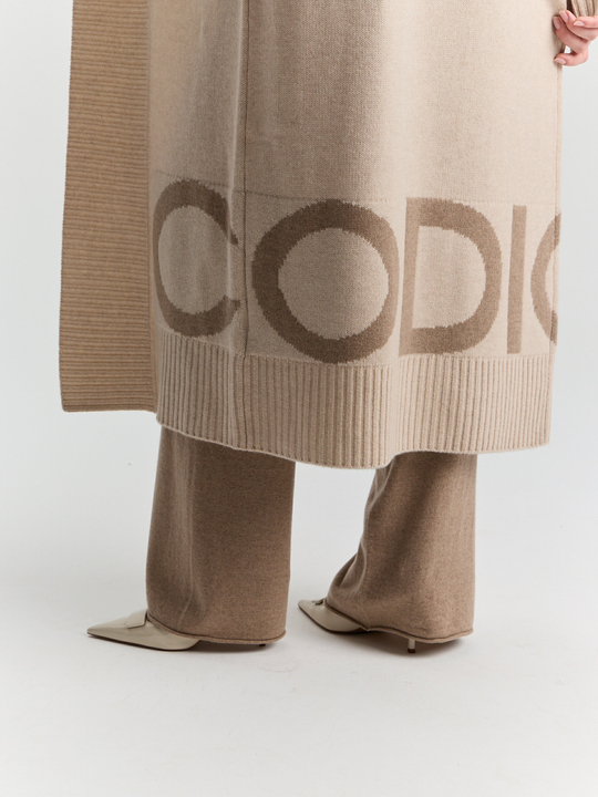 Кашемировый кардиган макси