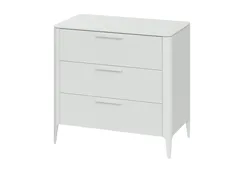 Комод Type 3 ящика ширина 90 см (белый)