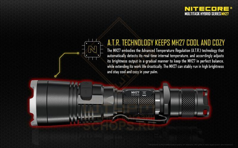 Фонарь Nitecore MH27 Kit