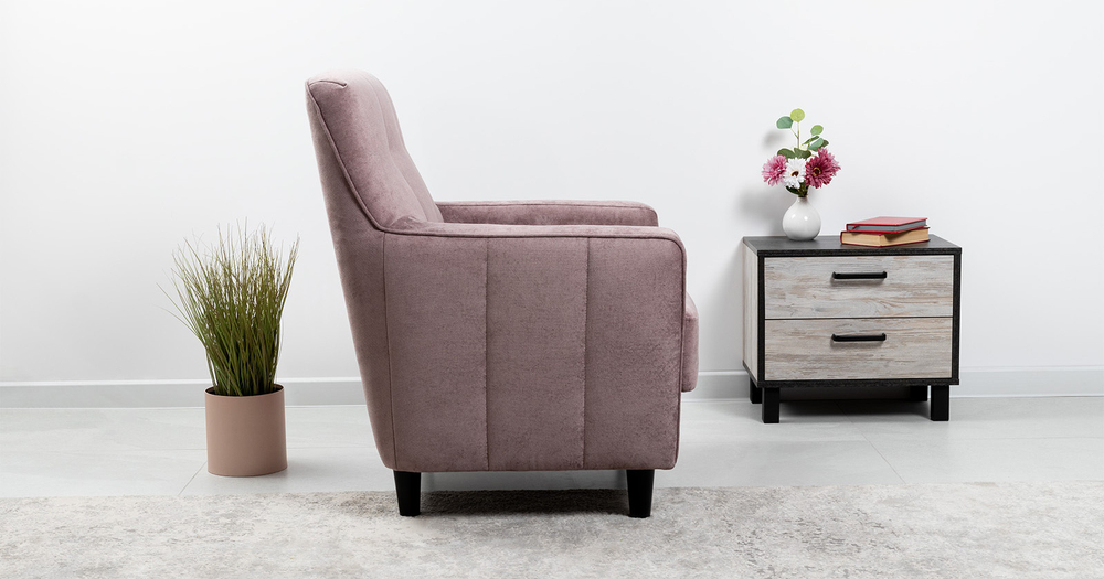 Арно кресло для отдыха (пепел розы)