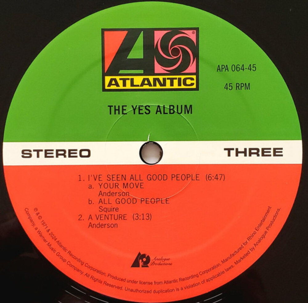 Yes / The Yes Album (2LP)