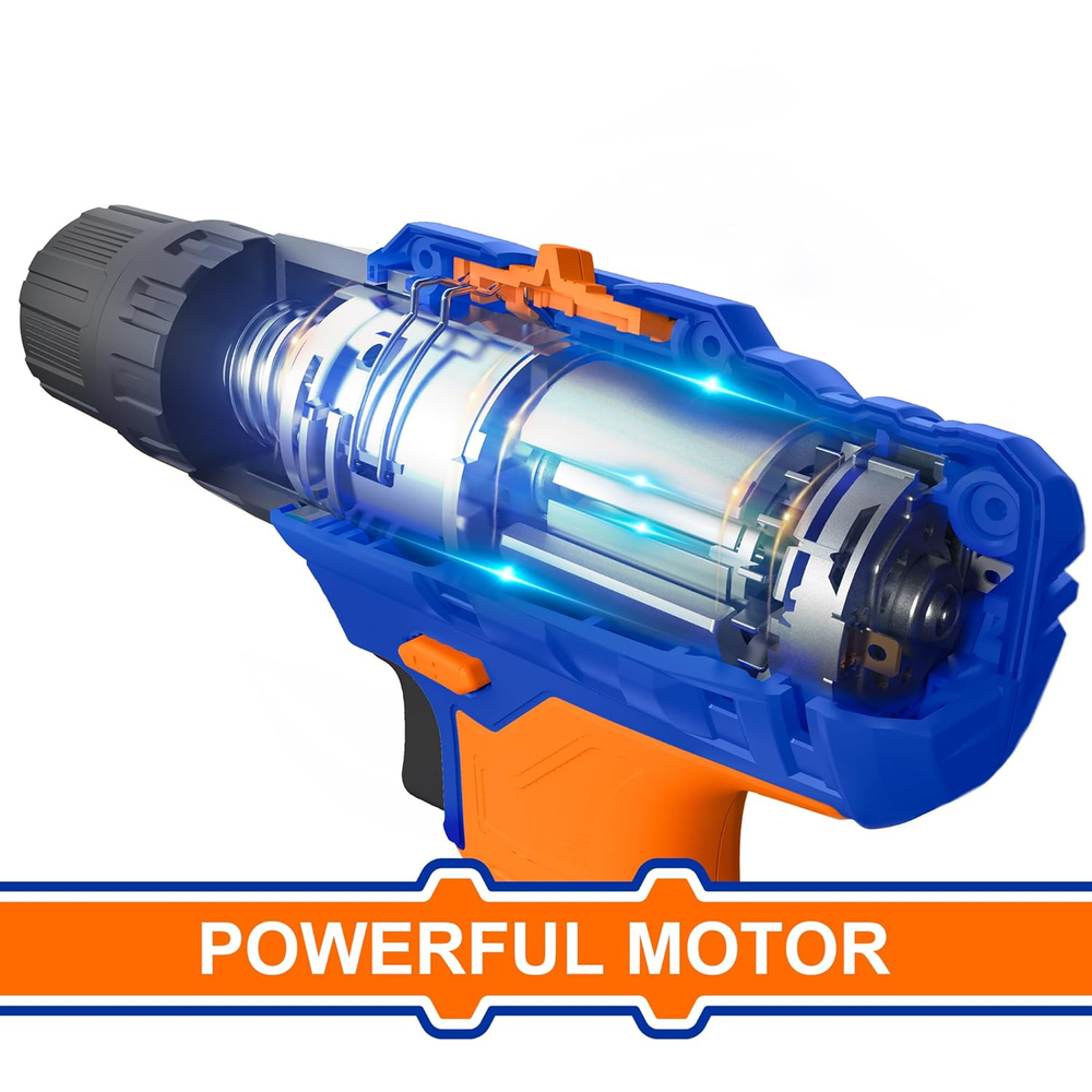 Шуруповерт аккумуляторный WADFOW WCDP512 20 В 35 Нм