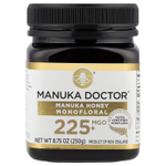 Manuka Doctor, монофлерный мед манука, MGO 225+, 250 г (8,75 унции)