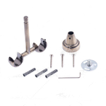 Кронштейн потолочный двойной d19/19 мм, цвет антик