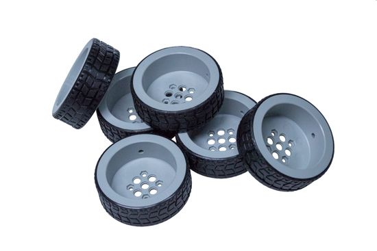 Образовательный робототехнический комплект "СТЕМ Лаборатория Базовый набор": Комплект колес