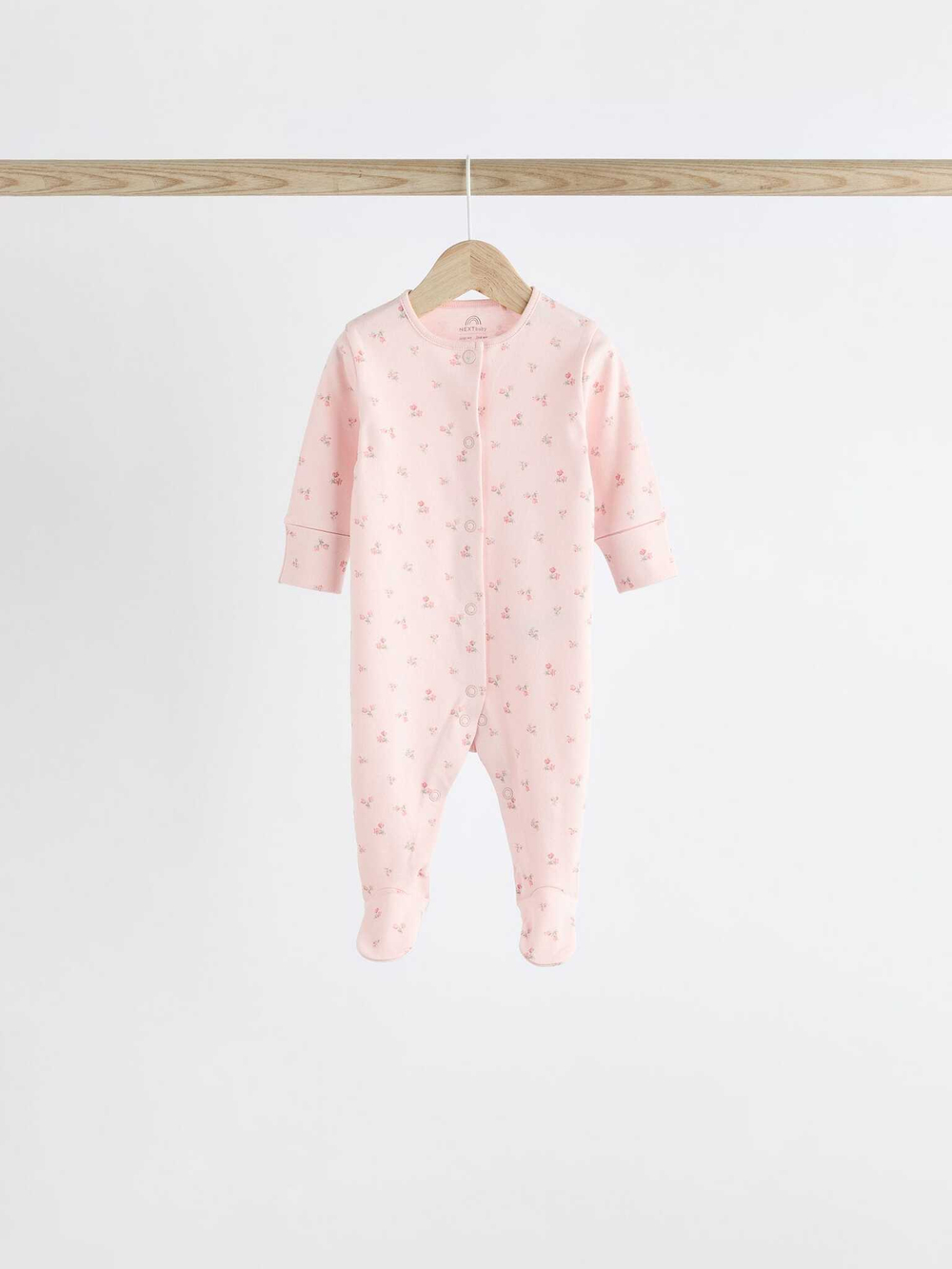 Комбинезон / Cлип для малышей Next K79-420, 4 шт., Молочный, Белый, Розовый
