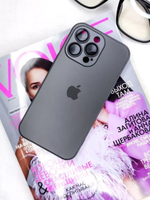 Накладка iPhone 14 PRO | AG Glass Case Graphite