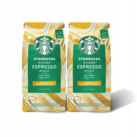 2 x 450 г. Starbucks Blonde Espresso Roast, арабика Кофе в зернах