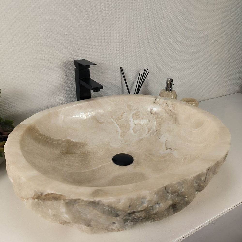 Раковина из оникса Erozy White EO-64297 63*52*16 0215